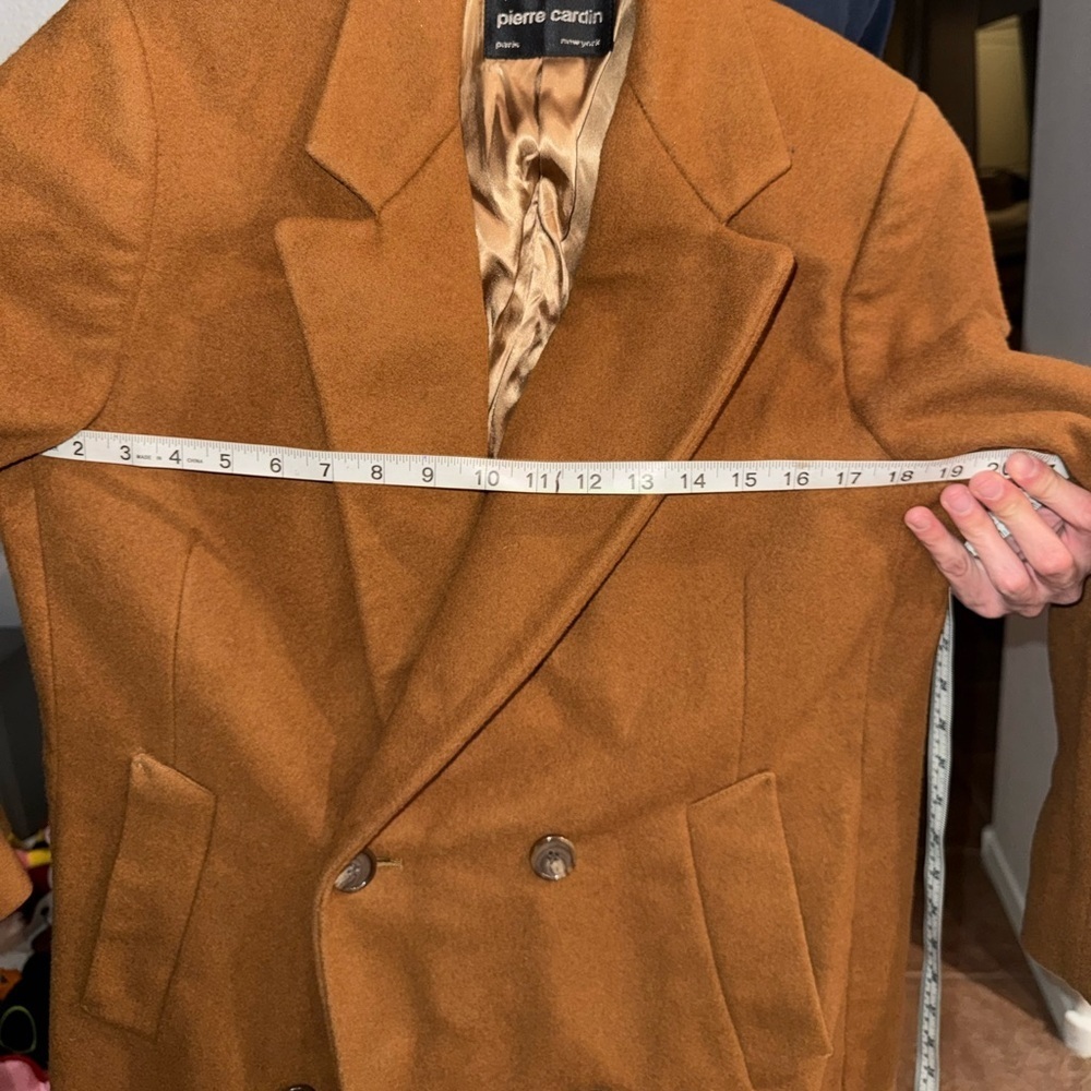 Pierre Cardin Men's Tan Trench Coat - Picture 15 of 16